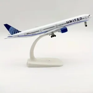united state boeing 777 avion en métal moulé sous pression, échelle 1/250 ,20cm