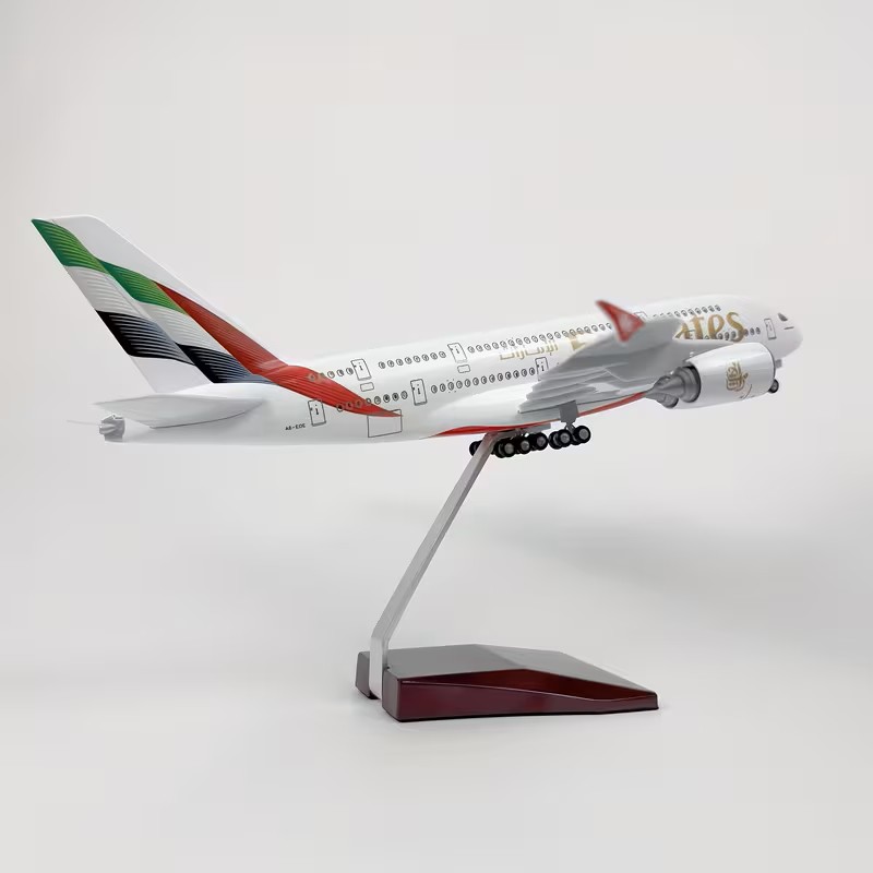 emirat abs 41cm avion moulé sous pression en résine pour collection, échelle 1/200 emirat abs 41cm avion moulé sous pression en résine pour collection, échelle 1/200