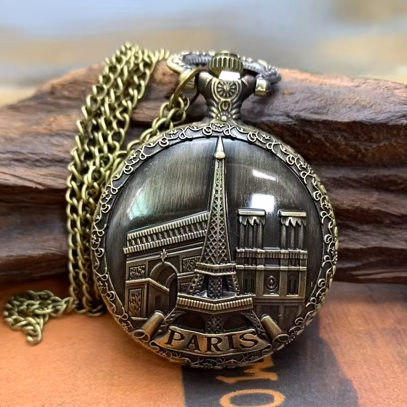 montre de poche à quartz en bronze, ancienne horloge antique (copie) montre de poche à quartz en bronze, ancienne horloge antique (copie)