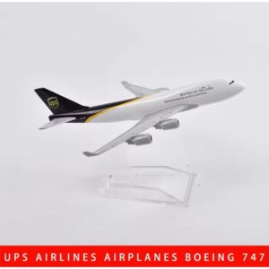 partagez ce produit ups air ligne boing 47 , modèle d'avion en métal moulé sous pression, échelle 1/400 ,16cm