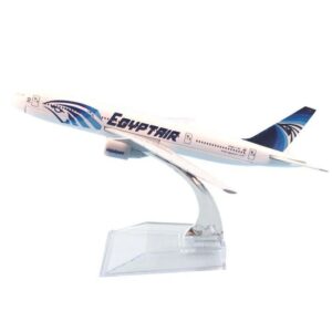 partagez ce produit egypt air b737 , modèle d'avion en métal moulé métal, échelle 1/400 16cm